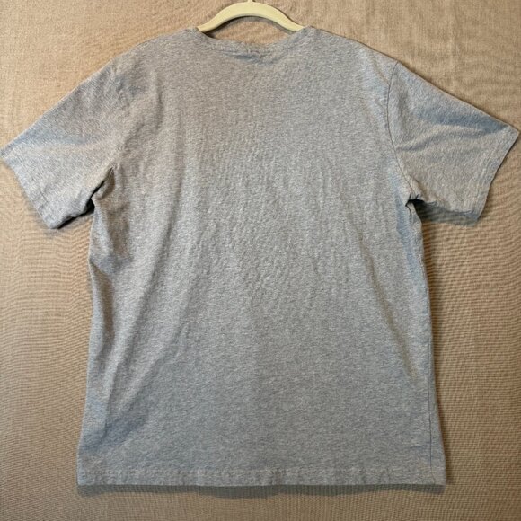 Gymshark T-Shirt Men’s XL Gray Short Sleeve Performance Logo Cotton - Picture 5 of 6